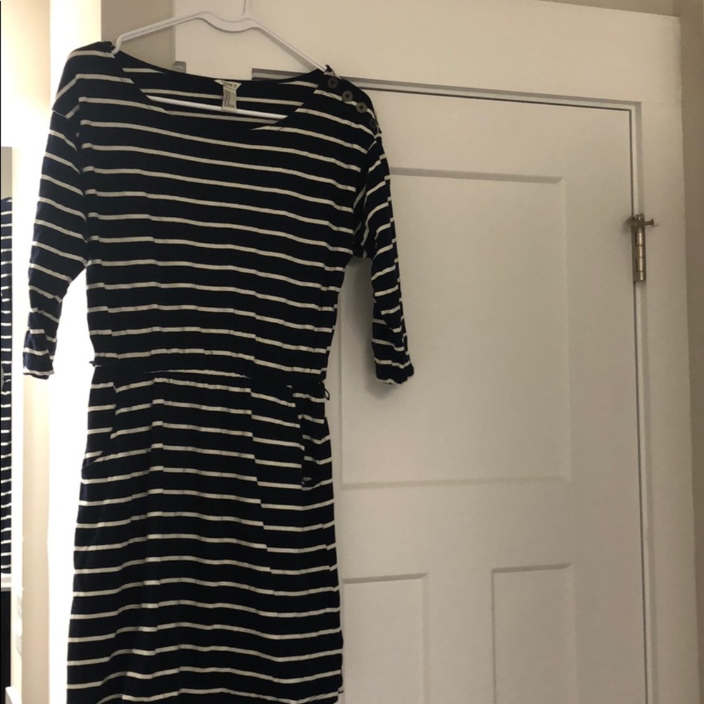 Comfortable strip dress